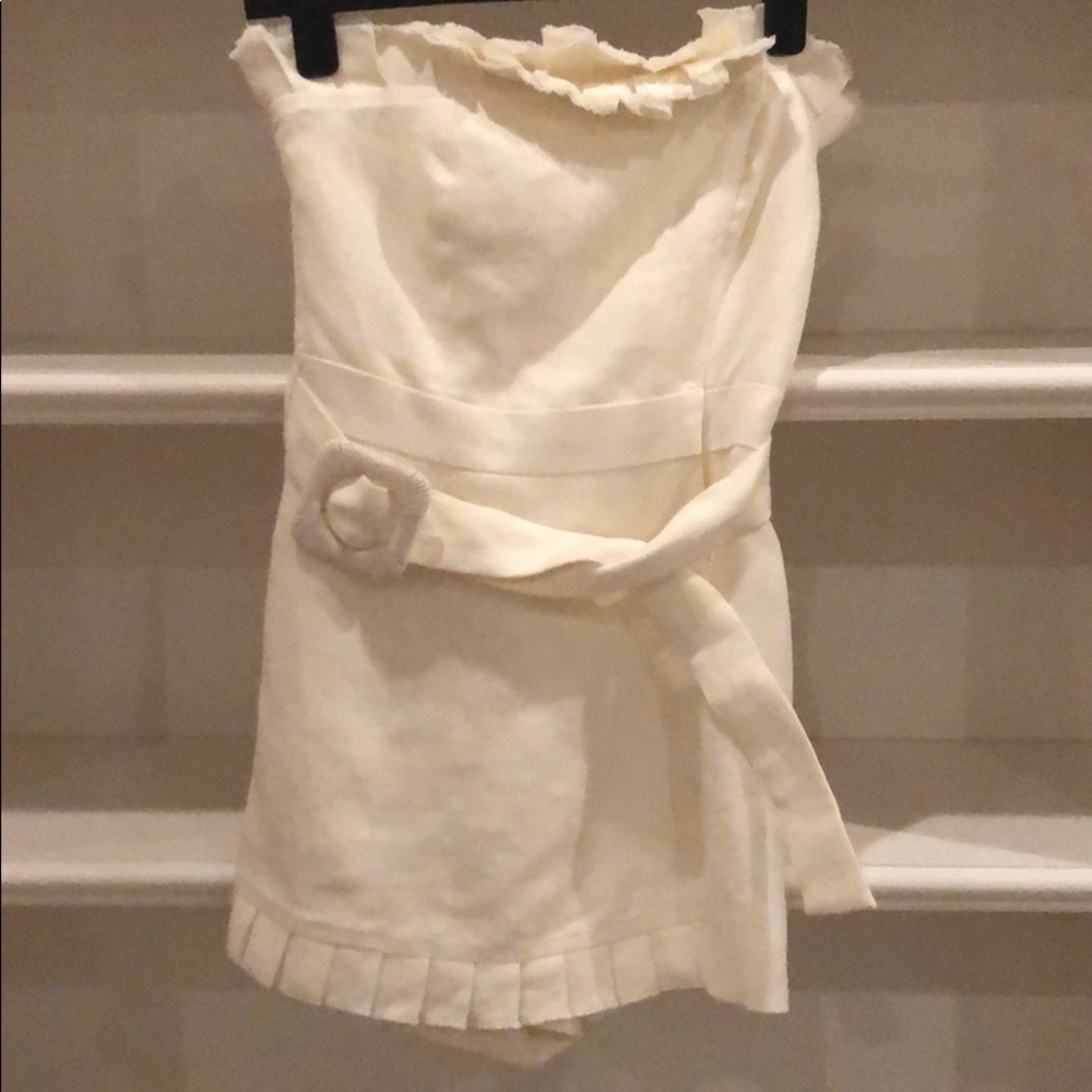 Alexis ivory brin romper